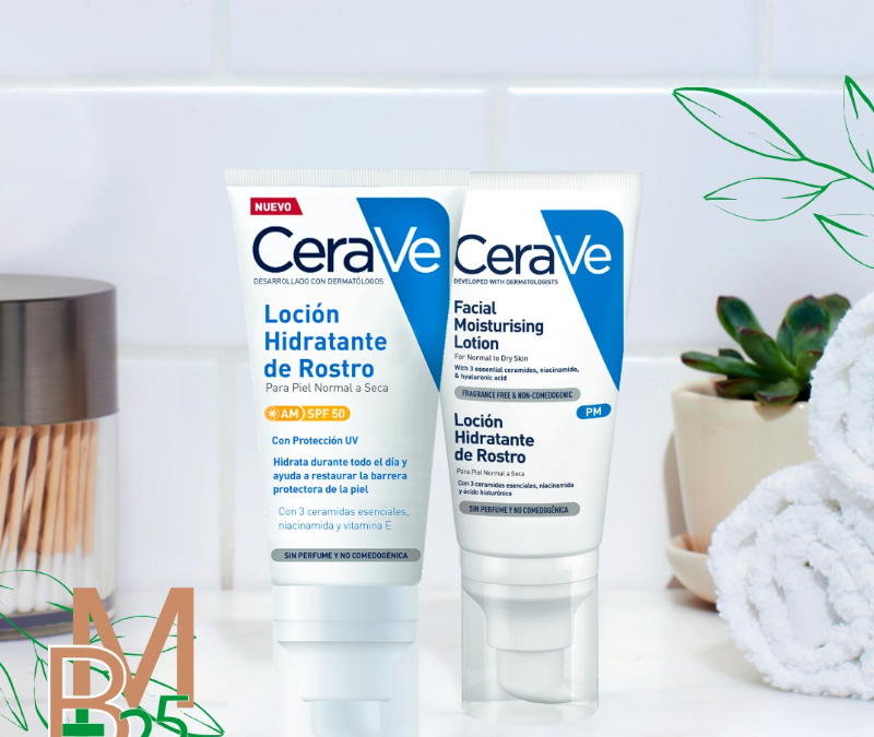 🌞 ¡Descubre la Magia de la Hidratación Facial con CeraVe! 🌙