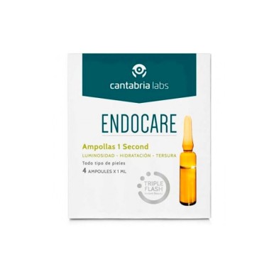 ENDOCARE 1 SECOND 4 AMPOLLAS TRIPLE FLASH